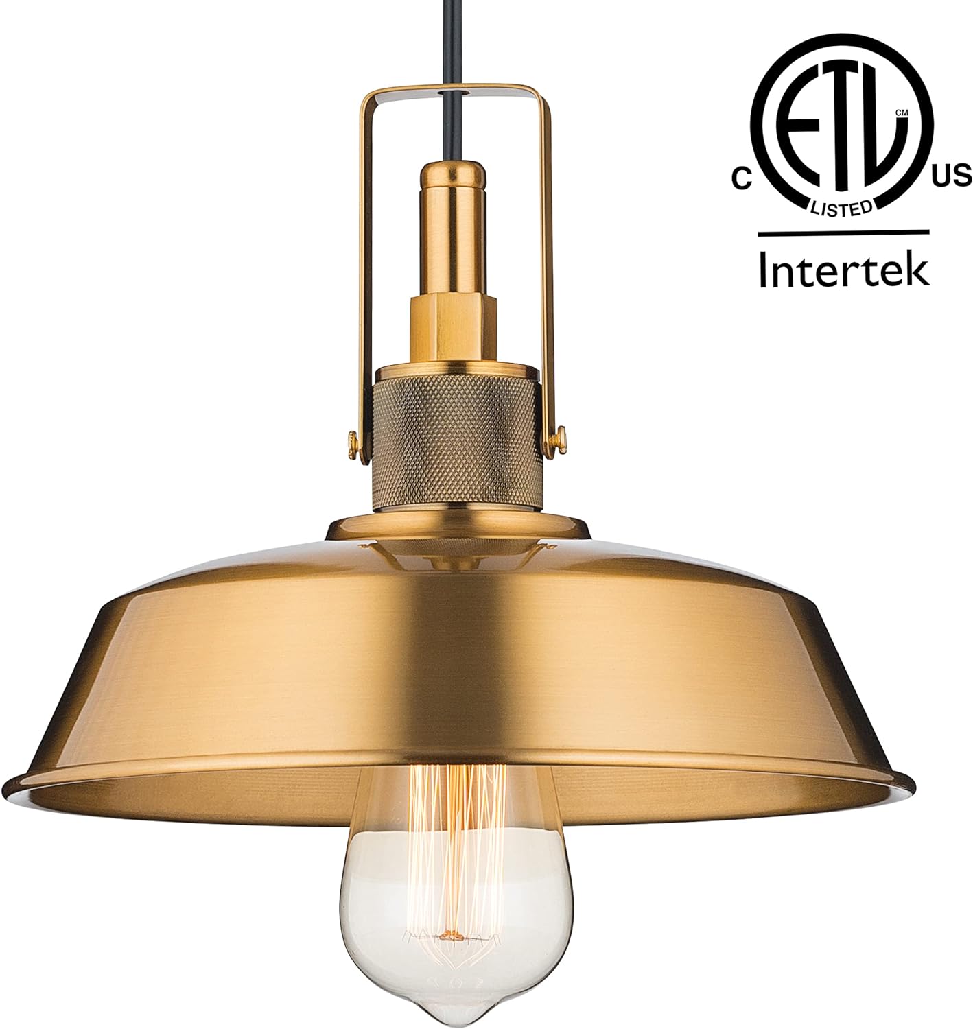 Bixio Modern Pendant Light, Restoration Gold, GH29
