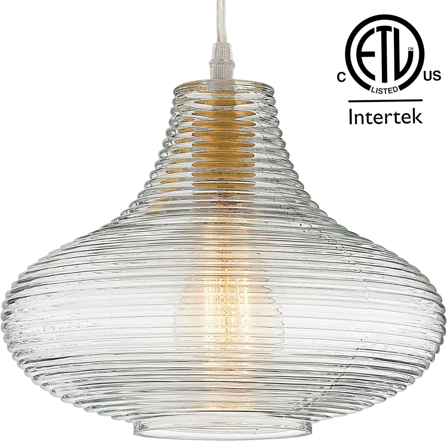Sintra Light Modern Glass Pendant Hanging Light Fixture, GH57G