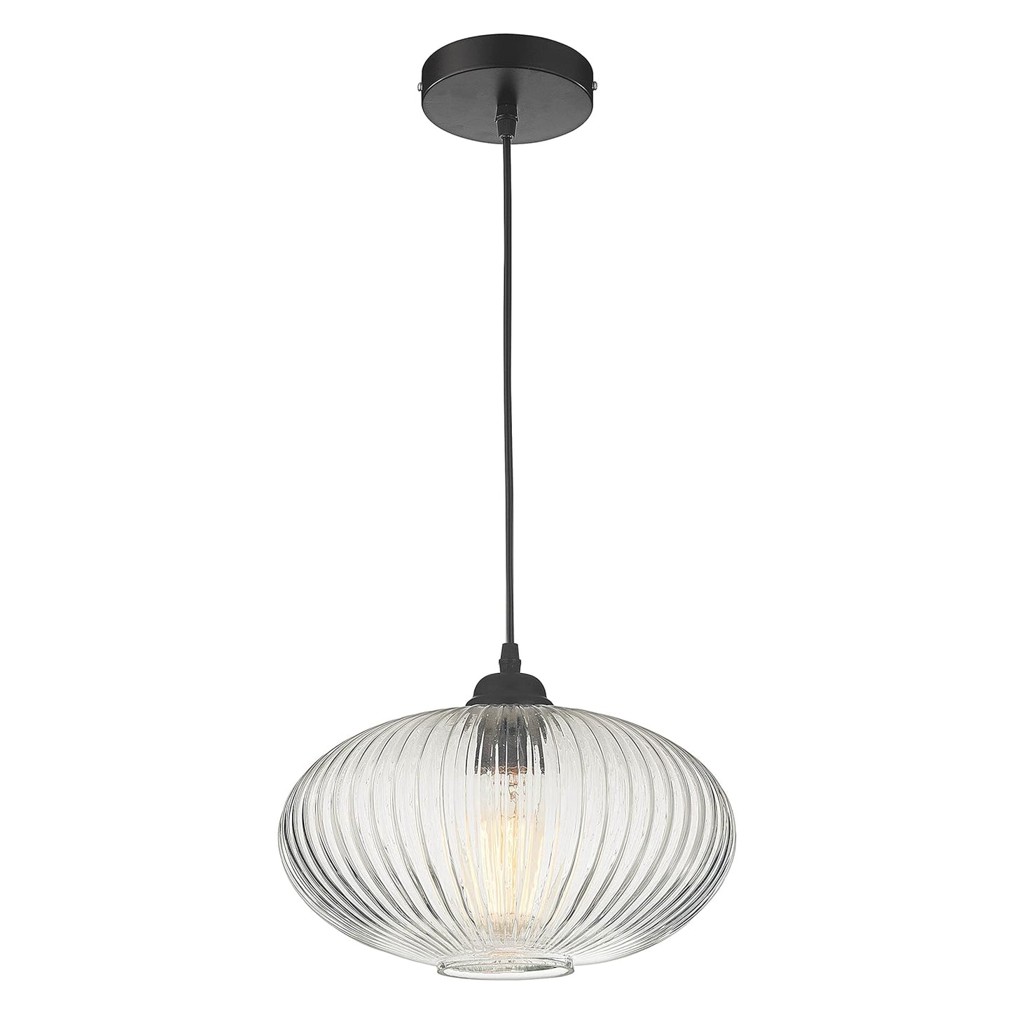 Nuovo Home Living Pendant Light, Matte Black, GH47
