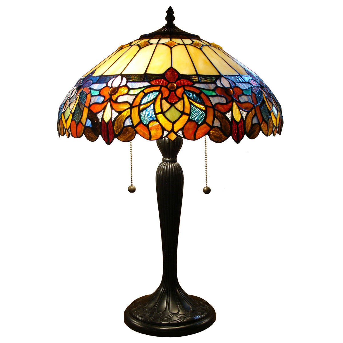 Delphin Tiffany-Style Table Lamp 25", JT1682