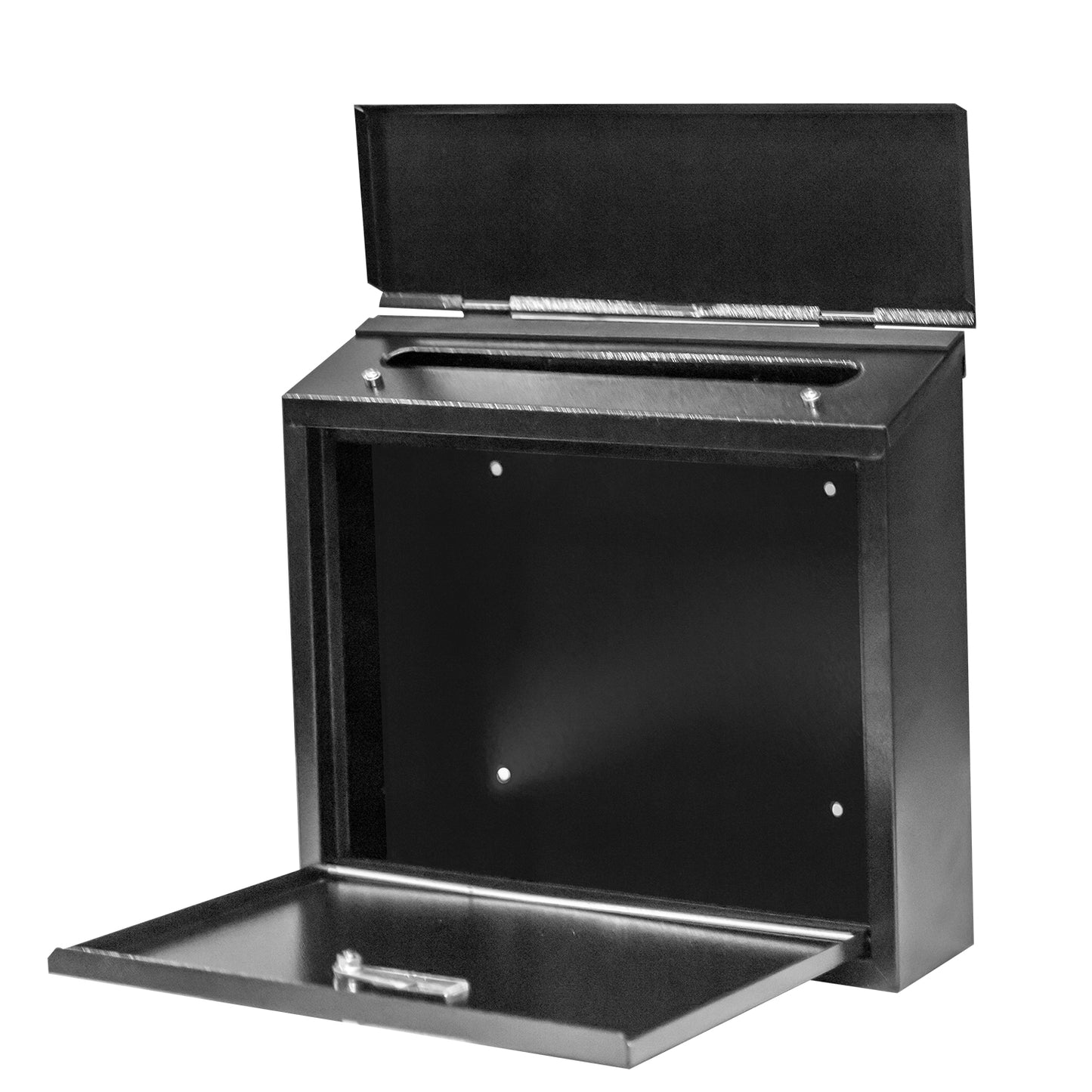 Fine Art Living Wall Mounted Locking Steel Mailbox - (MB08)