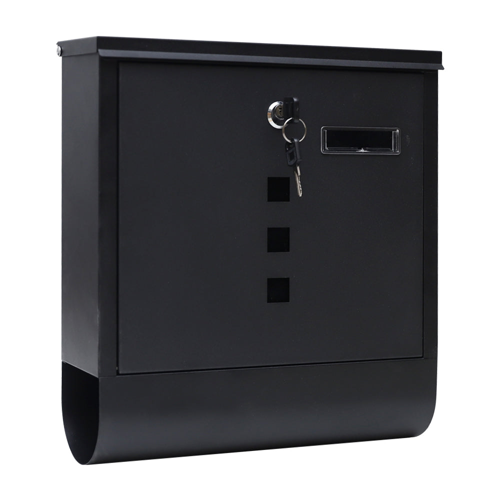 Ultimate Secure Wall Mounted Mailbox, Waterproof Rust-Proof Metal, MD01