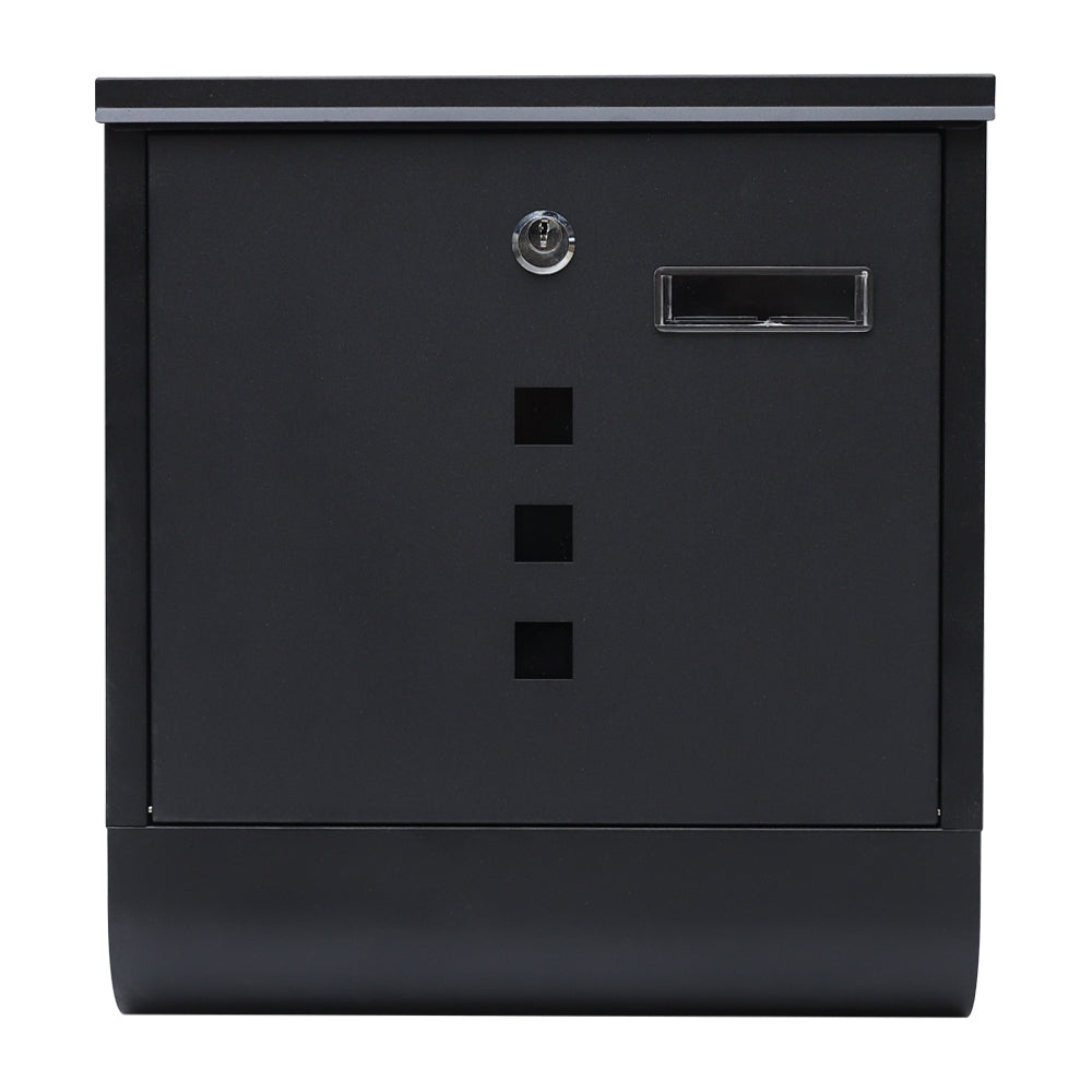 Ultimate Secure Wall Mounted Mailbox, Waterproof Rust-Proof Metal, MD01