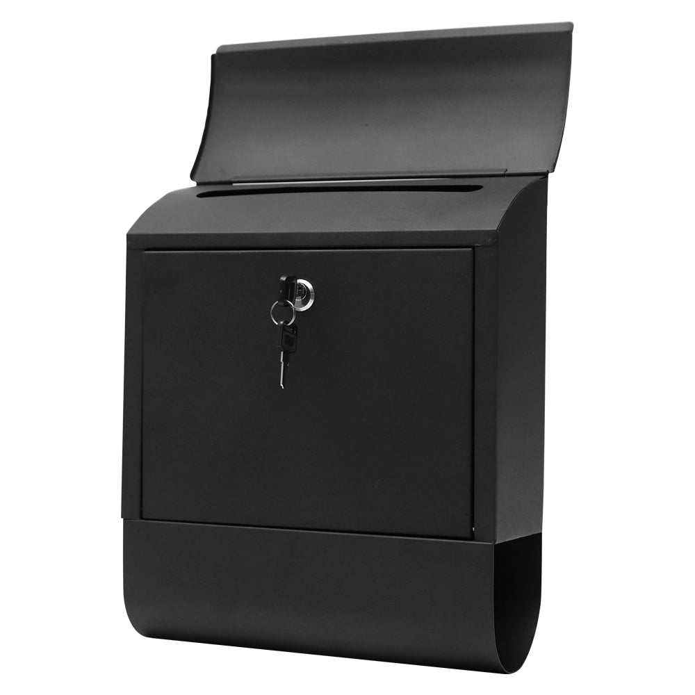 Ultimate Secure Wall Mounted Locking Steel Mailbox, MD10
