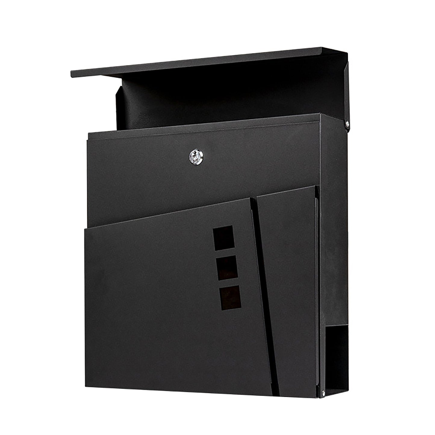 Wall Mounted Locking Steel Mailbox Model Galvanized Rust-Proof, MD26