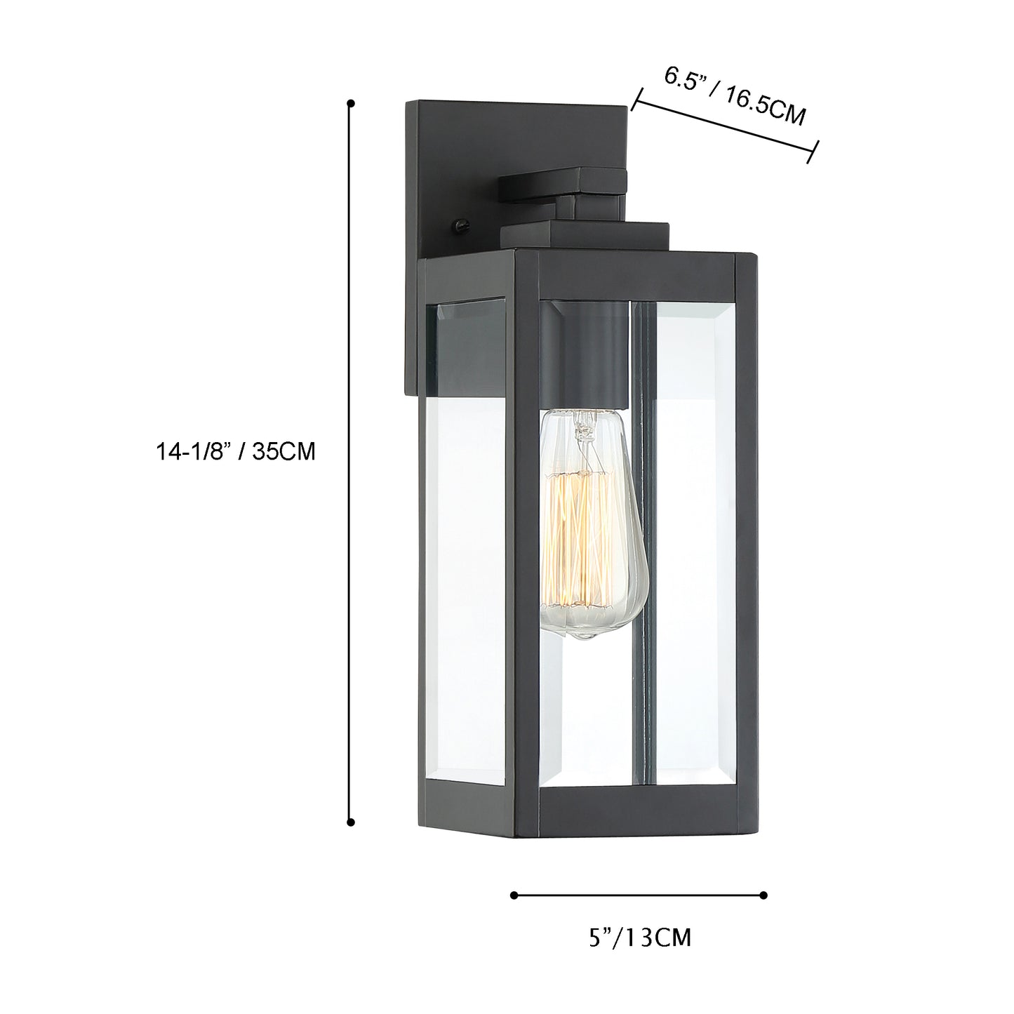 Modern Outdoor Wall Sconce Lights Lantern - OD548