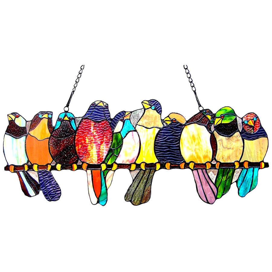 Songbirds Glass Panel, P102