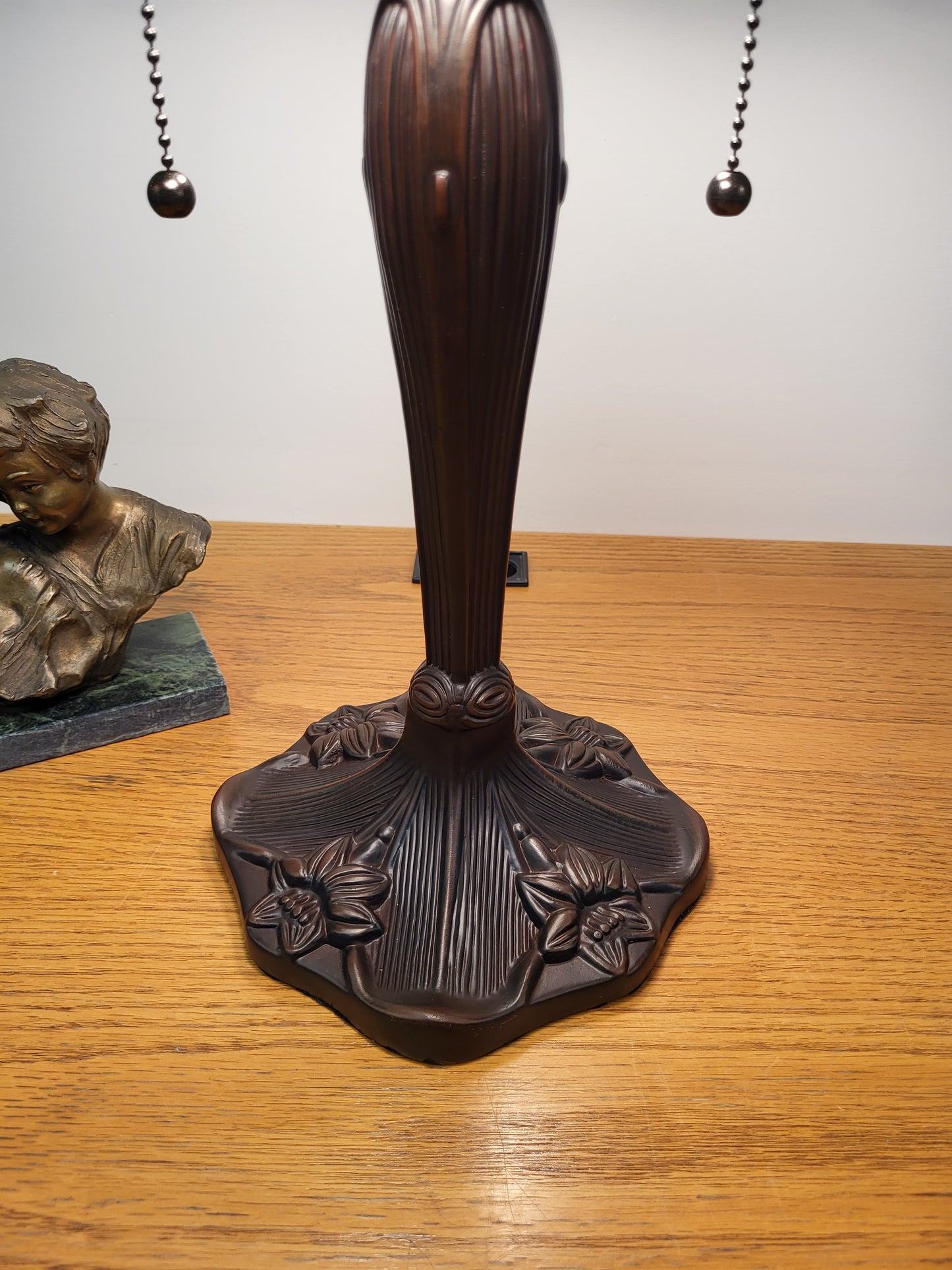 Azalea Stained Glass Table Lamp, KT1408