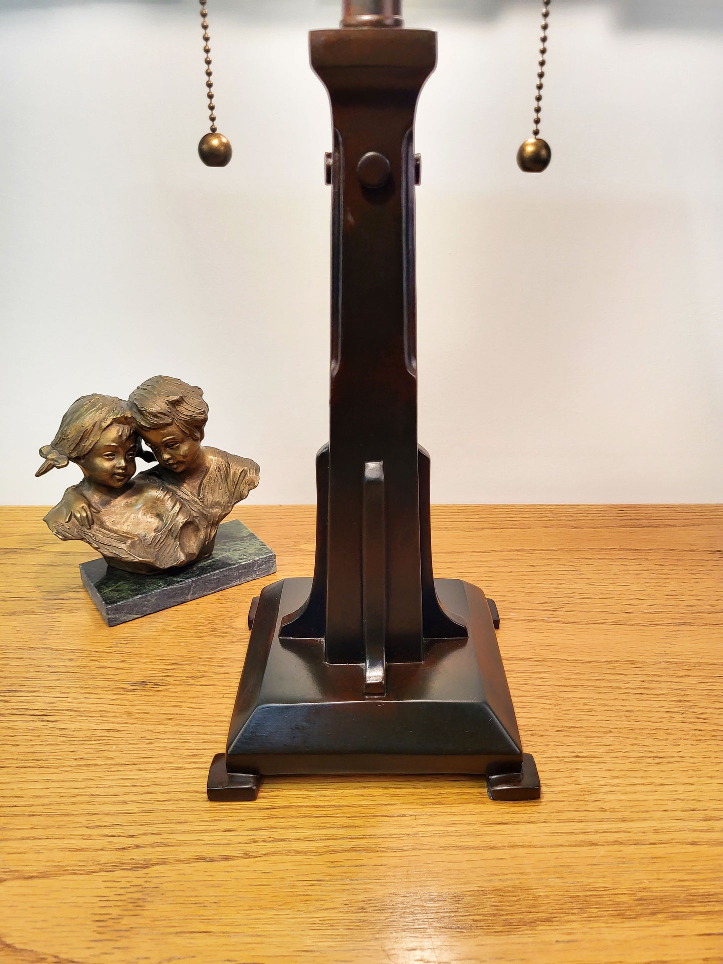 Palma Mission Style Tiffany Table Lamp, JM1628