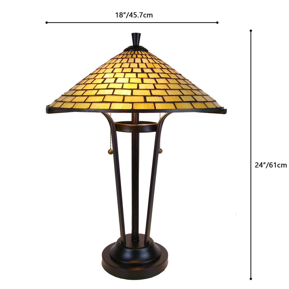 Catania Tiffany Style Contemporary Table lamp, T2012