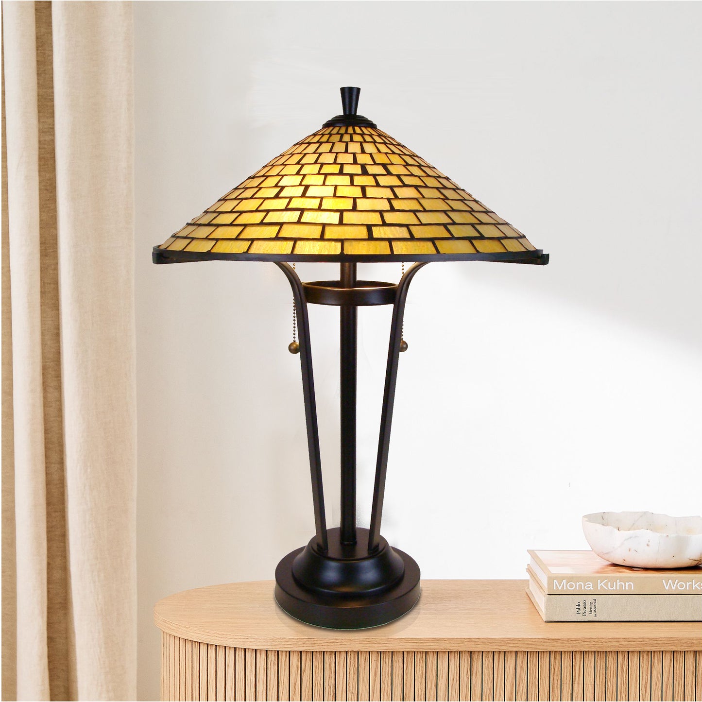 Catania Tiffany Style Contemporary Table lamp, T2012