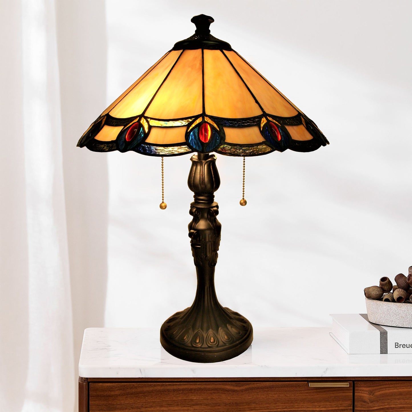 Vicenza Tiffany Table Lamp, ZT1679
