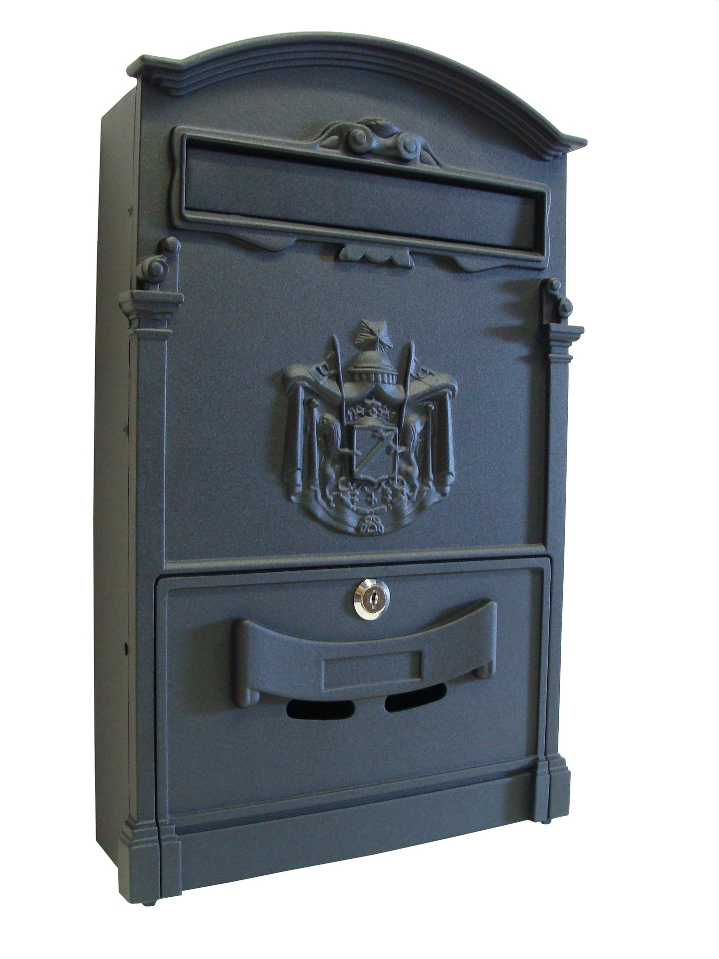 Locked Aluminum Mailbox, AB01