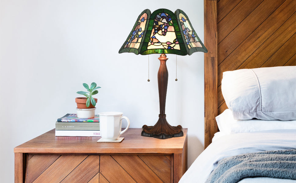 Orchid Tiffany Table Lamp, KT1613
