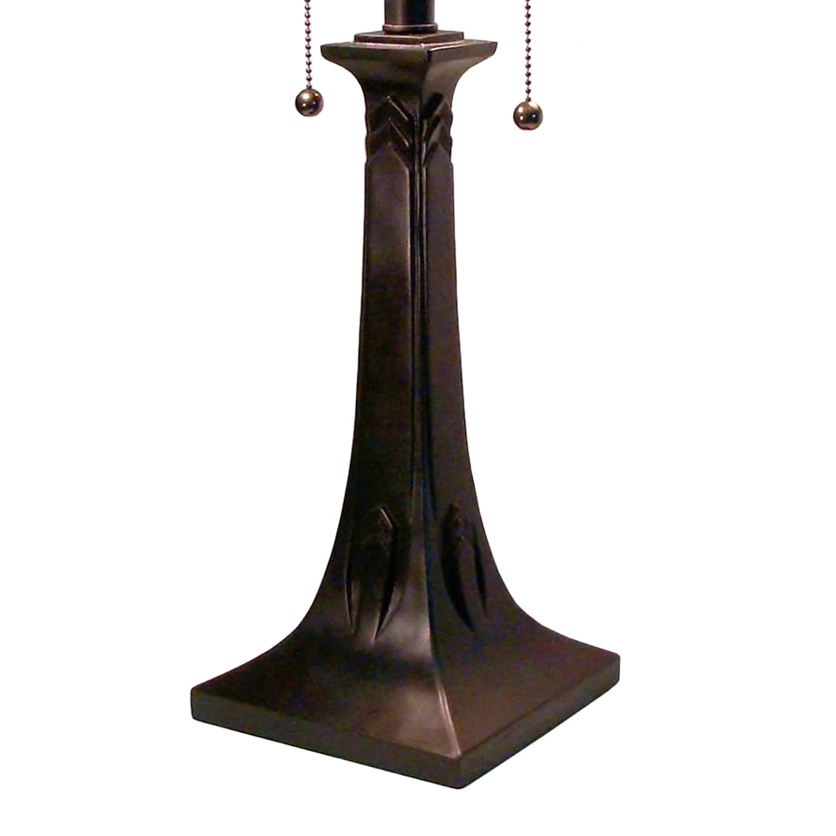 Fiora Tiffany Stained Glass Mission Table Lamp, M1683