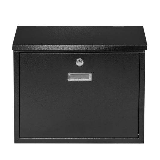 Fine Art Living Wall Mounted Locking Steel Mailbox -  (MB08)