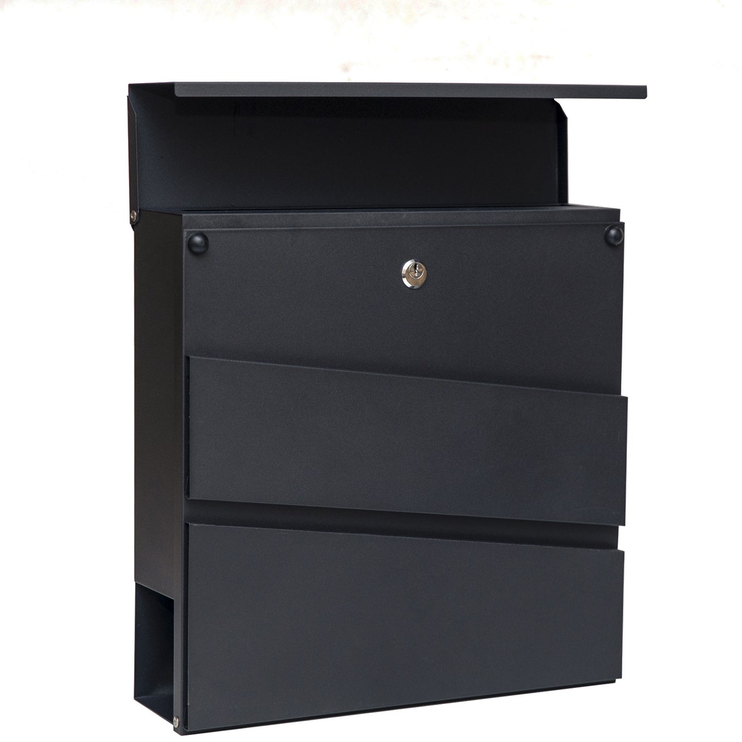 Wall Mounted Locking Steel Mailbox, MD02