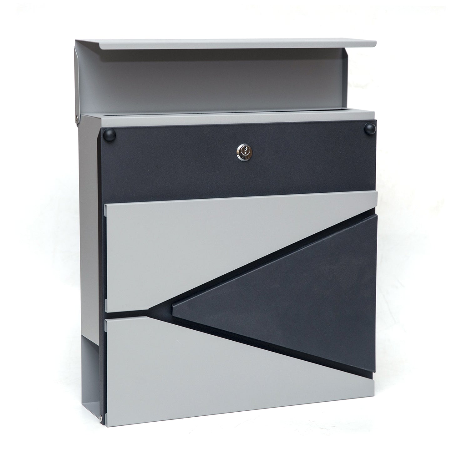 Wall Mounted Locking Steel Mailbox, MD21