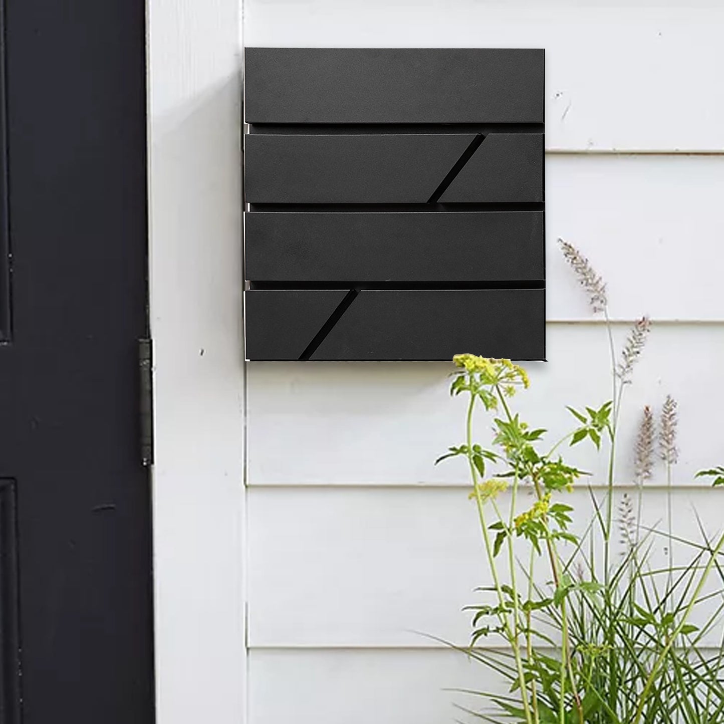 Caspan Wall Mount Mailbox, Large Capacity, Waterproof & Rust-Proof, MD25