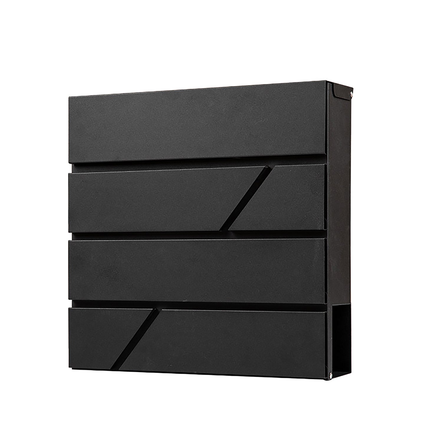 Caspan Wall Mount Mailbox, Large Capacity, Waterproof & Rust-Proof, MD25