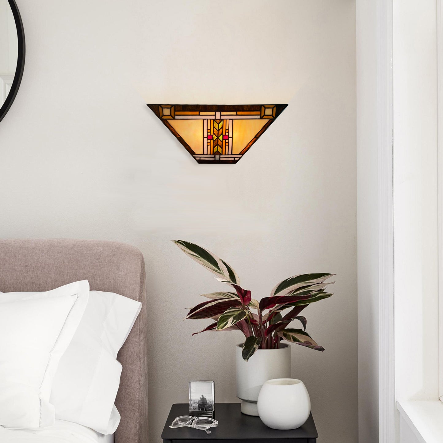 Fine Art Lighting MW1683 131 Glass Cuts Tiffany Wall Sconce, 16 x 7 x 4