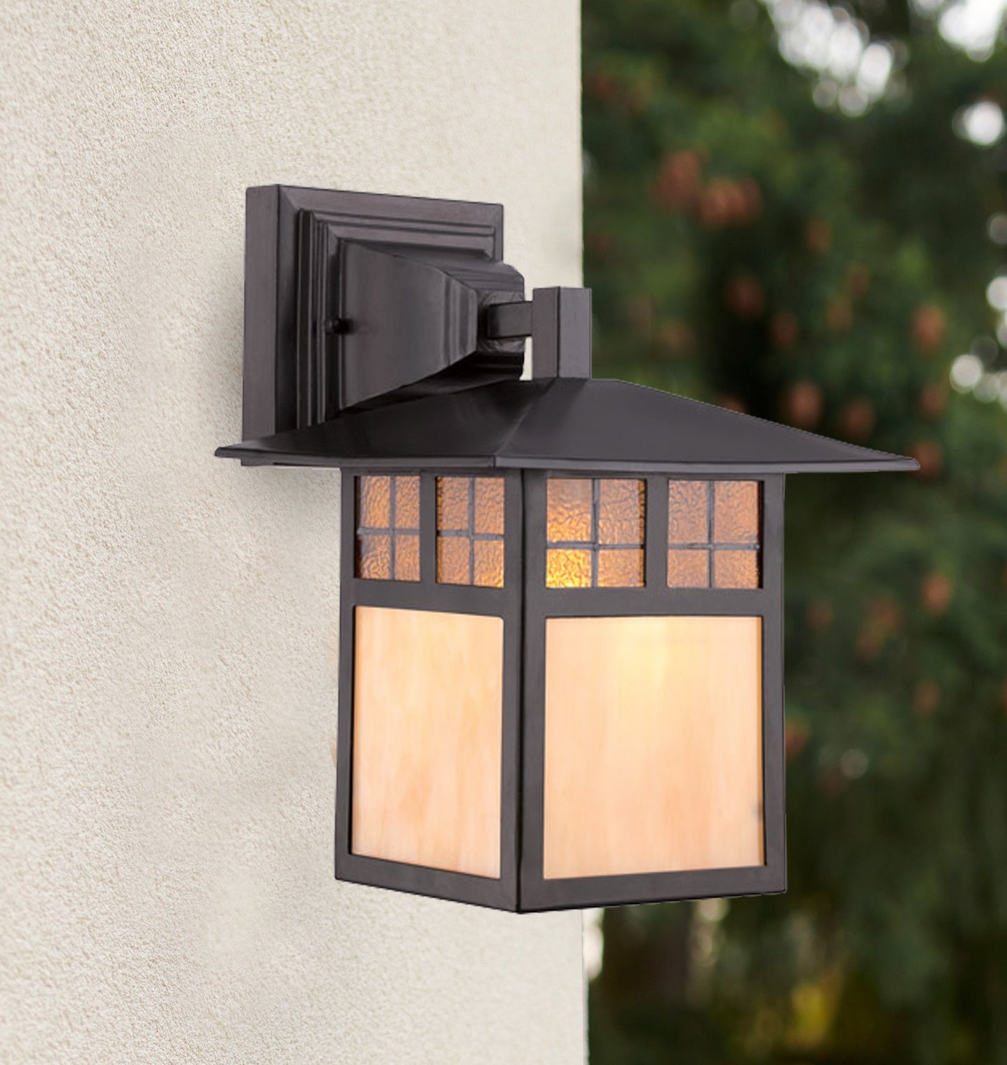 Classic Outdoor Wall Sconce, with Aluminum Frame  OD1045