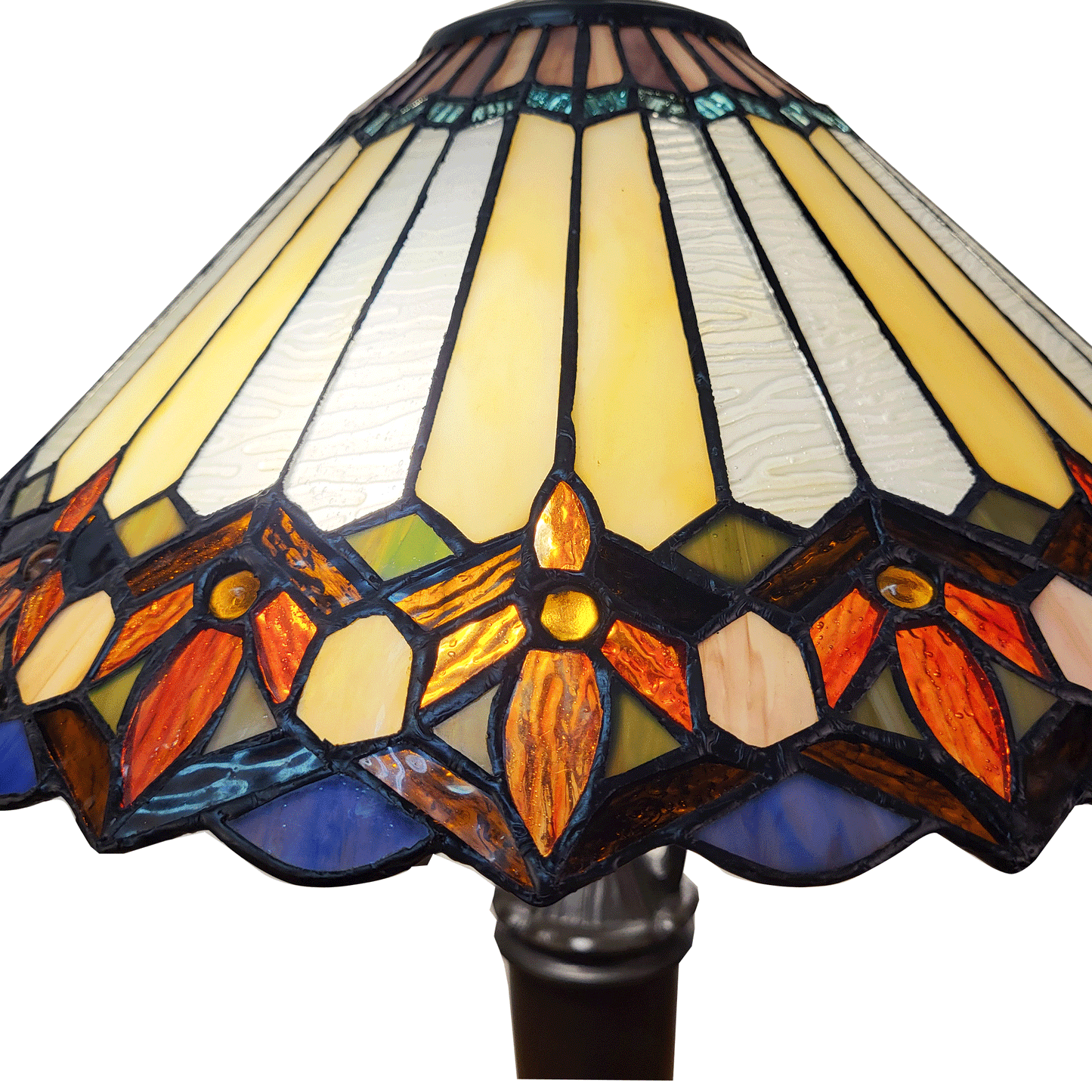 Handcrafted Stained Glass Table Lamp  – T1622