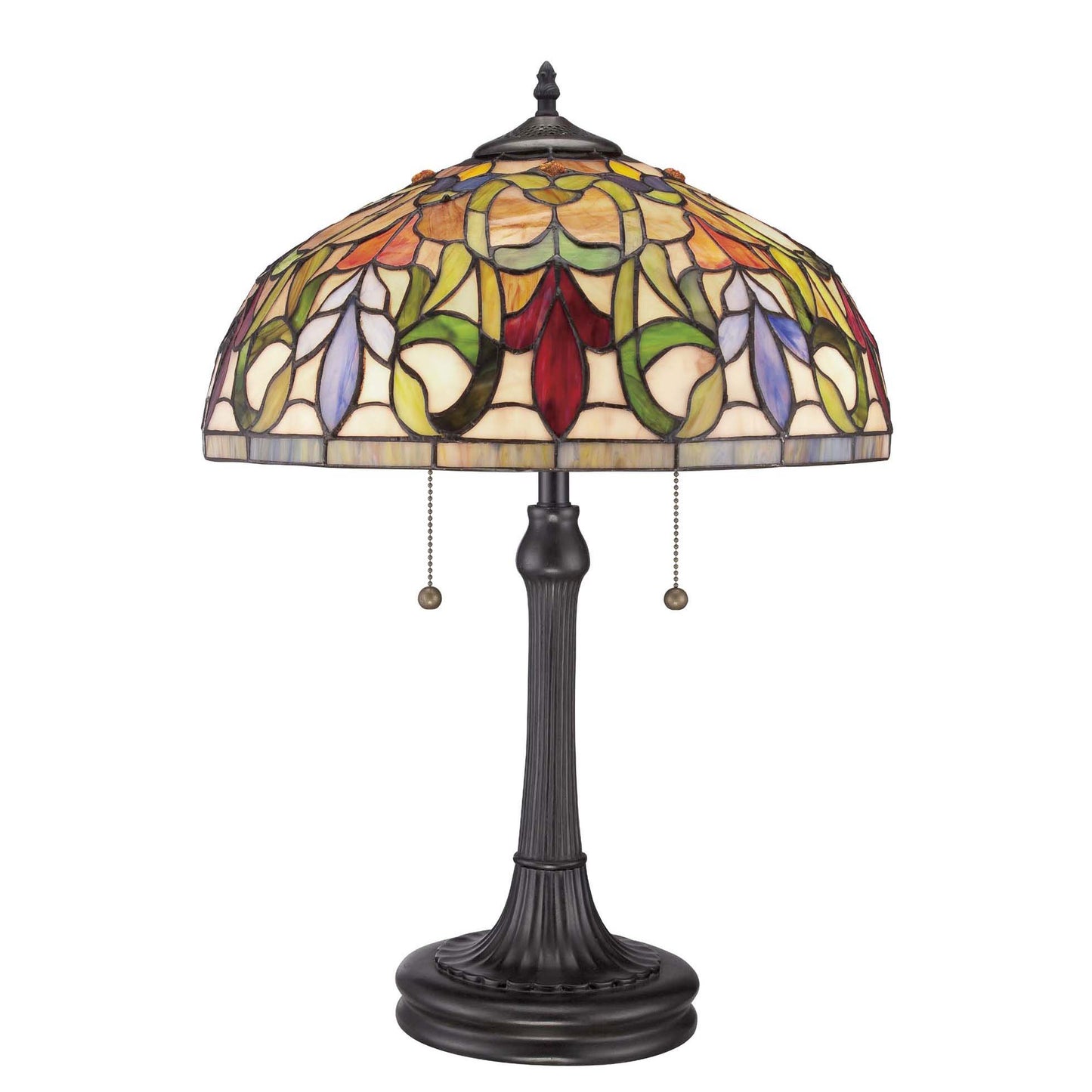 Tiffany Style Floral Table Lamp 23", T1638