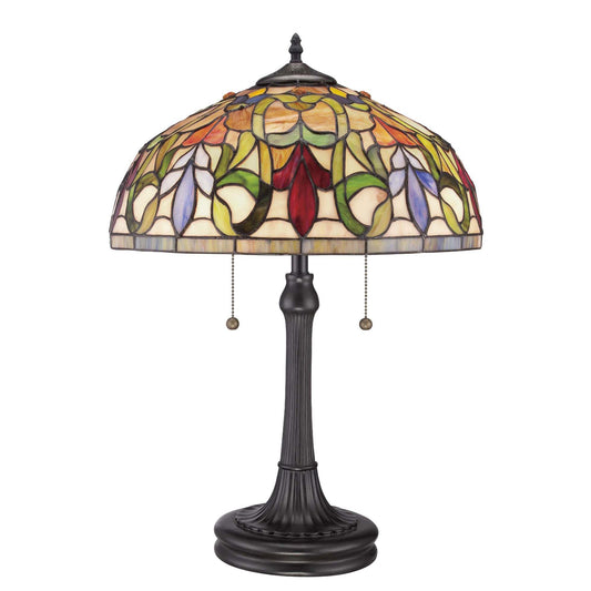 Tiffany Style Floral Table Lamp 23", T1638